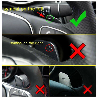 Steering Wheel Paddle Shifter Extension for Mercedes-Benz A B C E CLA CLS