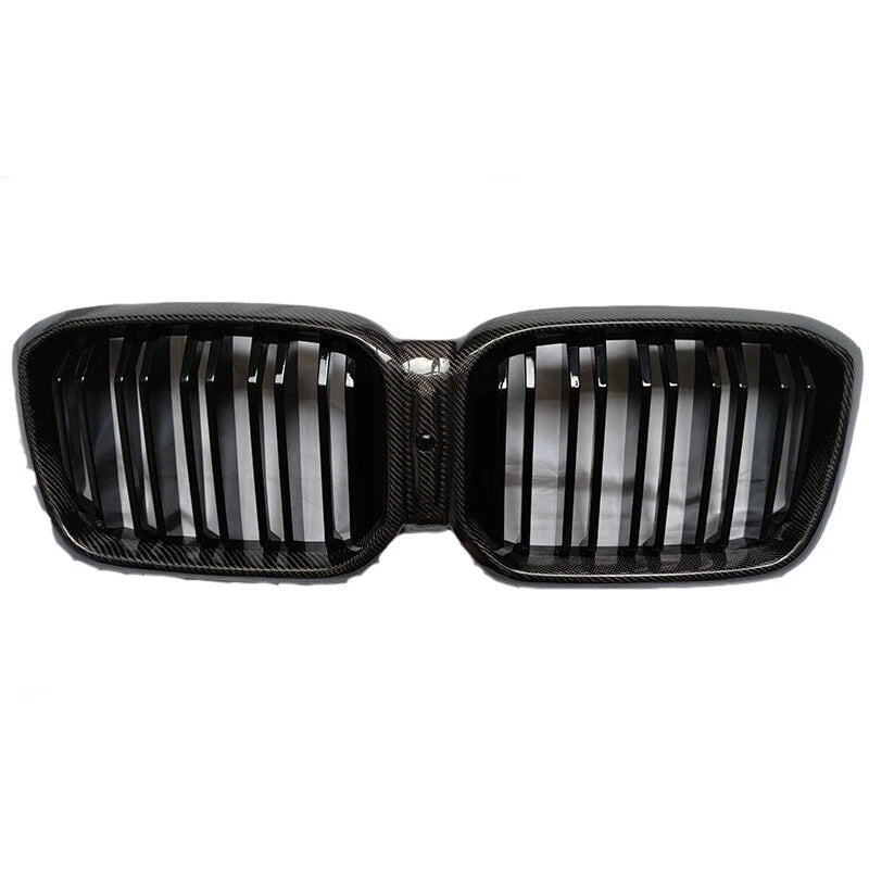 Carbon Fiber Front Bumper Kidney Grill Grille For 2022+ BMW X3 X4 G01 G02