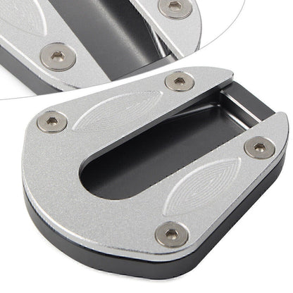 Gray Support Foot Side Stand Enlarger Pad for BENELLI TRK 502 (2017-2023)
