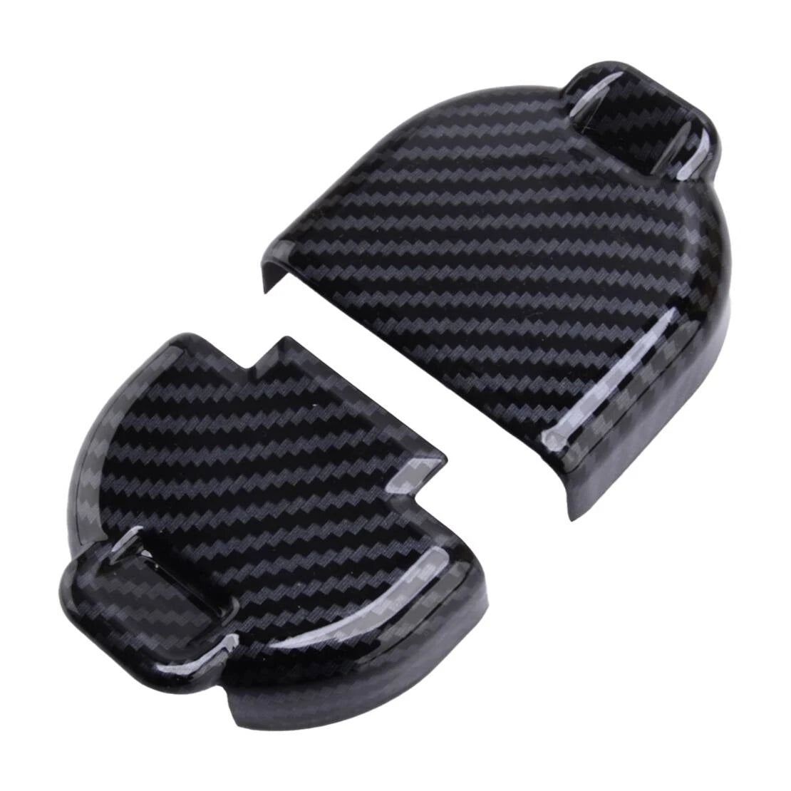 Carbon Fiber Rear Bumper Tow Connector Cover for Dodge Ram