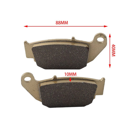 Rear Brake Pads for Honda CRF 250L, CBF 150, Benelli TNT 125, Suzuki (2013-2020)