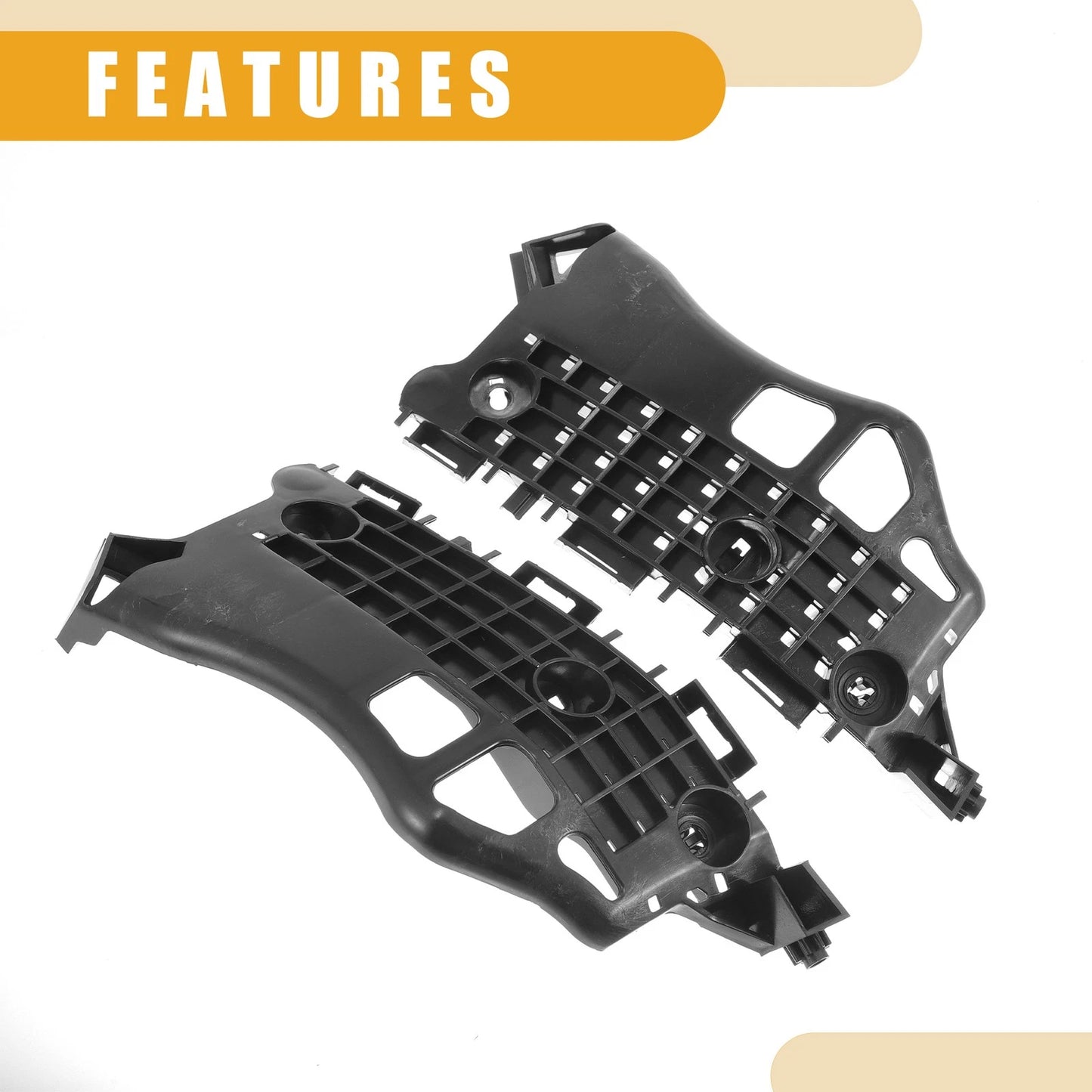 Bumper Support Bracket 1 Pair for Toyota C-HR (2018-2020)