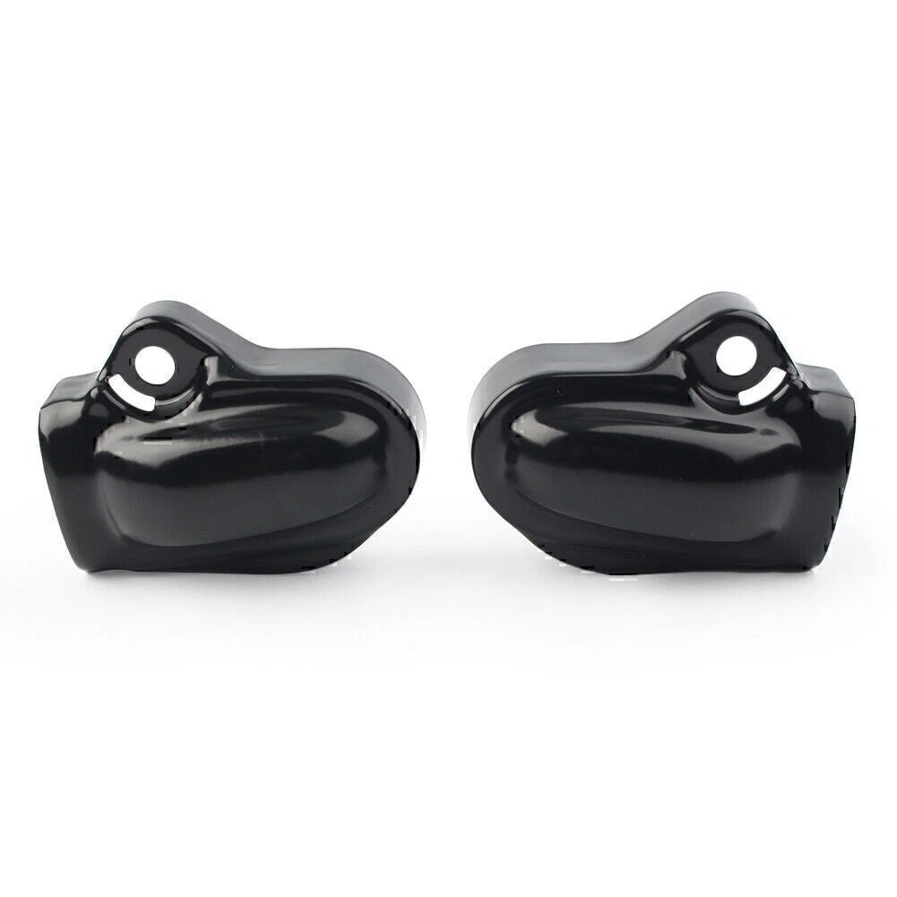 Black Bar & Shield Rear Axle Covers for Harley V-Rod VRSC Muscle (2002-2017)