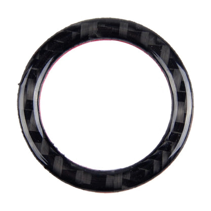 Carbon Fiber Engine Start Button Ring for BMW 3 Series E90 E92 E93 (2009-2012)