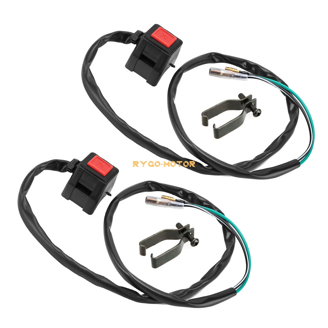2 x Handlebar Kill Switch for Yamaha IT175 IT200 IT250 IT465 IT490 (1981-86)