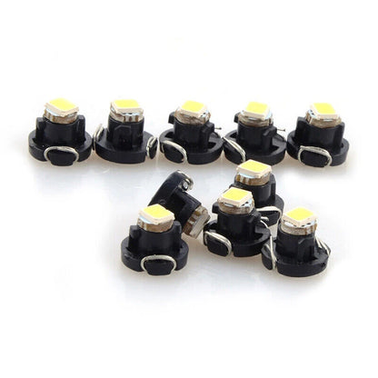 10 x Red T4 T4.2 Neo Wedge 1SMD LED Dash & Climate Bulbs