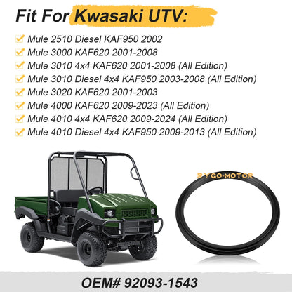 Brake Drum Seal / Front-Rear / Brake Drum Seal for Kawasaki Mule KAF620