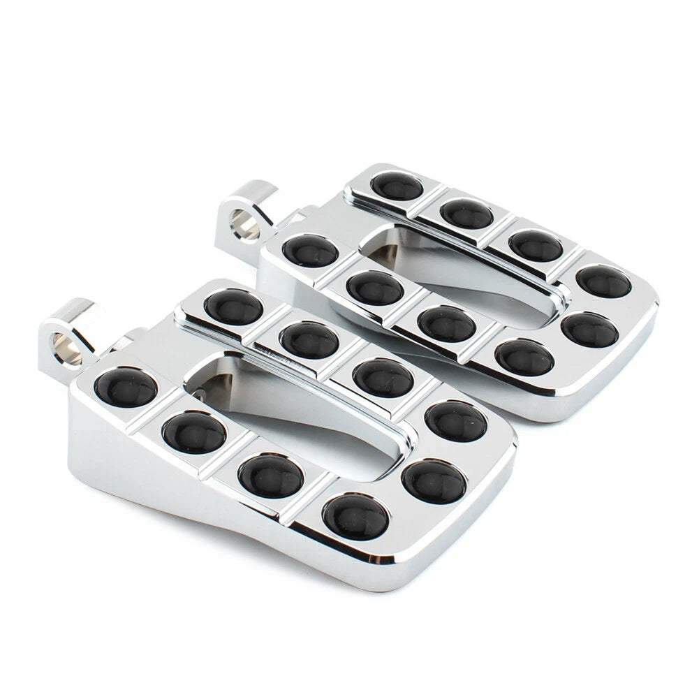 Non-slip Foot Pegs for Harley Dyna Fatboy Sportster XL883 XL1200 (2004-2023)