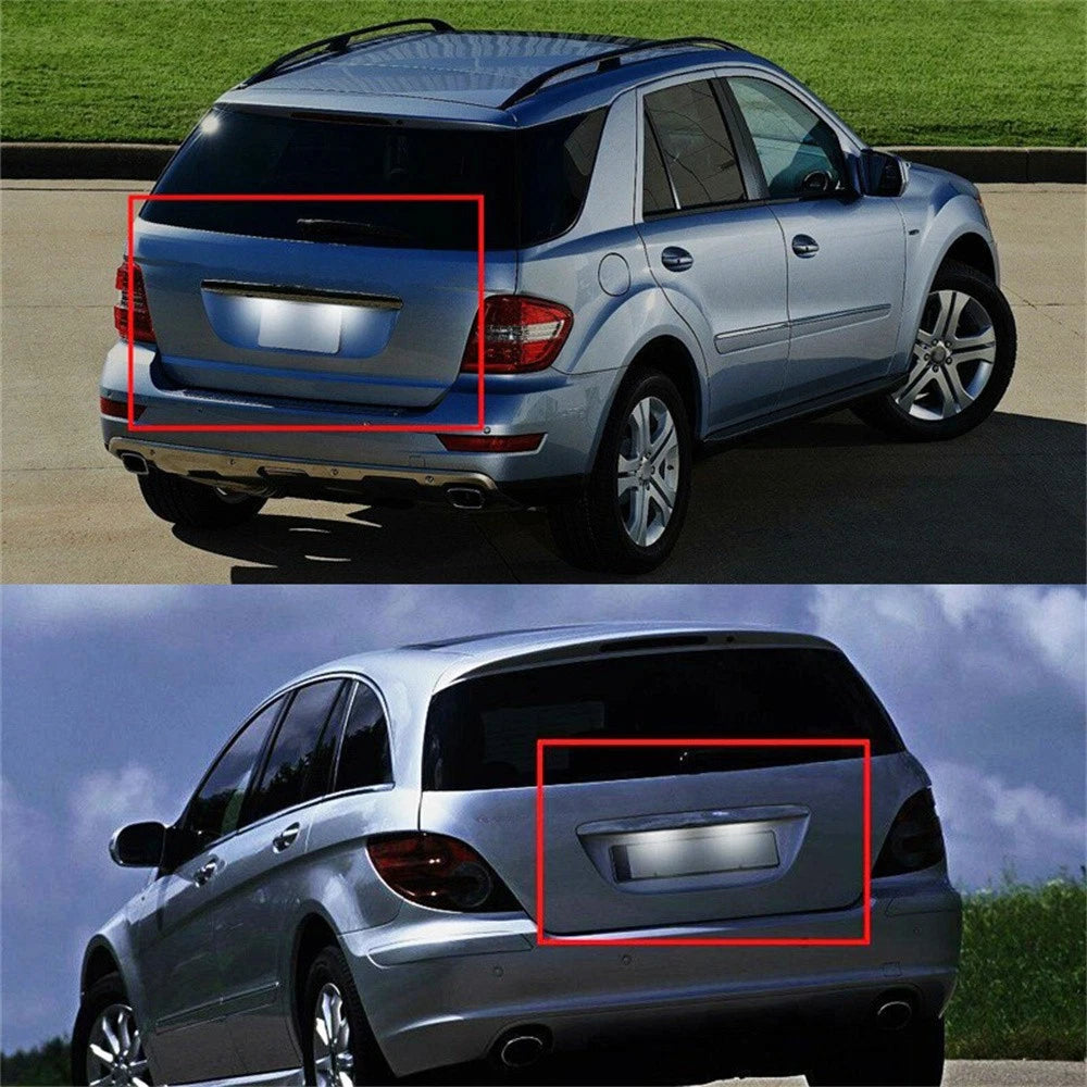 White LED License Plate Light Lamp for Benz W164 W251 X164 (2006-2015)