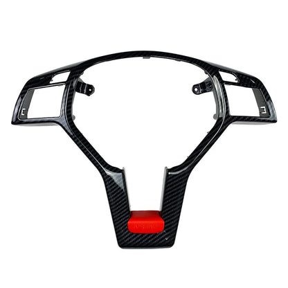 Carbon Steering Wheel Frame Trim Cover for Mercedes A C E SLK CLA CLS GLA Class