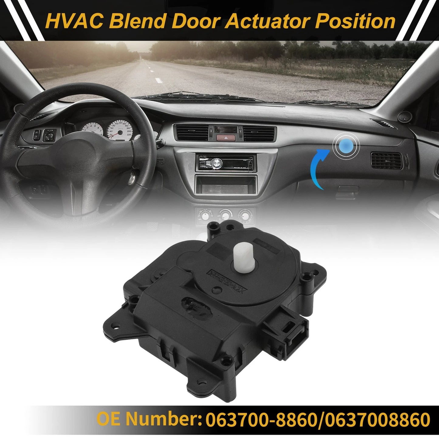 HVAC Heater Blend Door Actuator for Toyota 4Runner