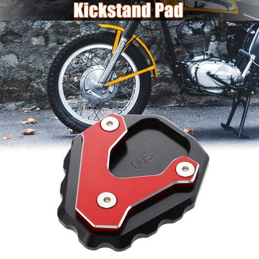 Kickstand Extension Side Stand Support Plate Red for Honda CB500X