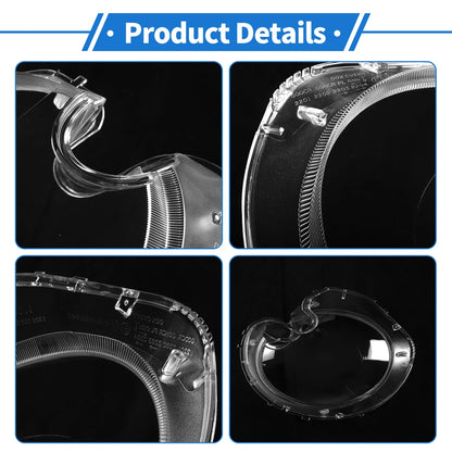 1 x Front Right Headlight Lens Cover for Mini Cooper R56 (2009-2013) Clear