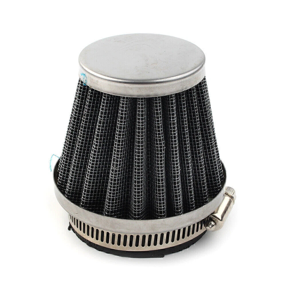 50mm Universal Motorcycle Air Filter for Honda Yamaha Suzuki ATV Dirt Bike