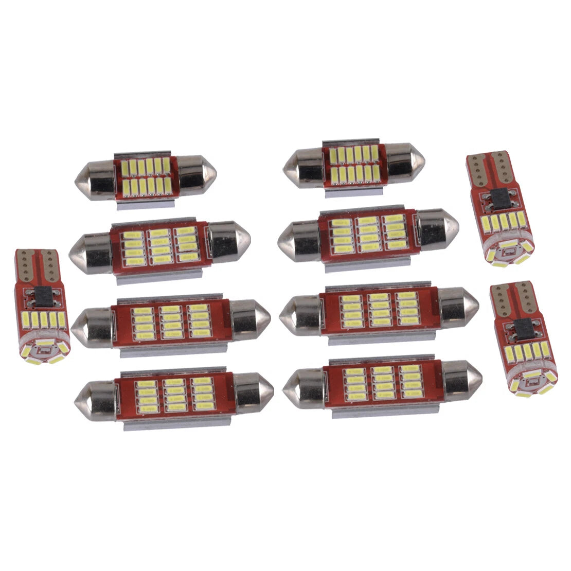 LED Interior Dome Map Light Kit for Toyota Fortuner MK1 MK2 (2005-2022)