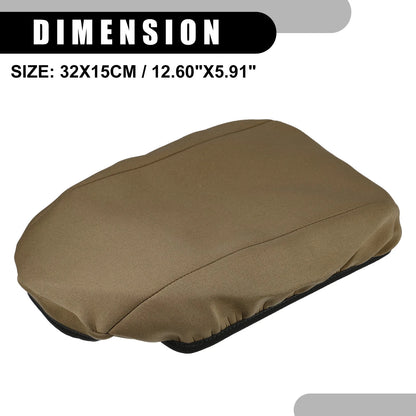 Center Console Armrest Cover for Ford Escape (2017-2019) Brown
