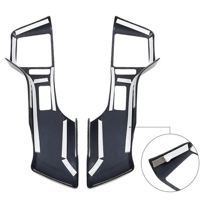 Steering Wheel Button Cover Trim for Toyota Tundra Tacoma Sequoia 4Runner (2007-2023)