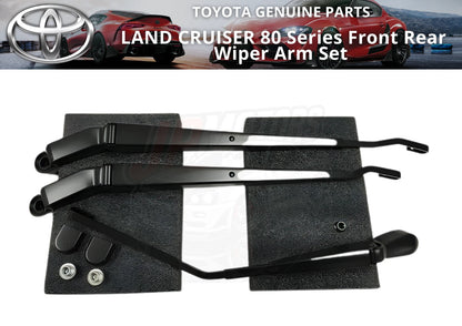 2 x Wiper Arm Front/Rear Set for Toyota Land Cruiser 80 Series (1990–1998)