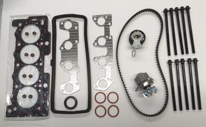 Head Gasket Set Bolts Water Pump Timing Belt Kit for Partner 1.4 8v