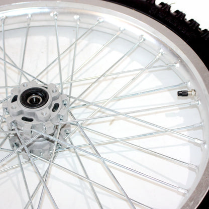 21" Front Wheel Rim & Knobby Tire for Dirt Bike Motorcross