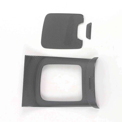 Carbon Fiber Gear Shift Box Panel Cover Trim for 2023 Mercedes-Benz GLC X254