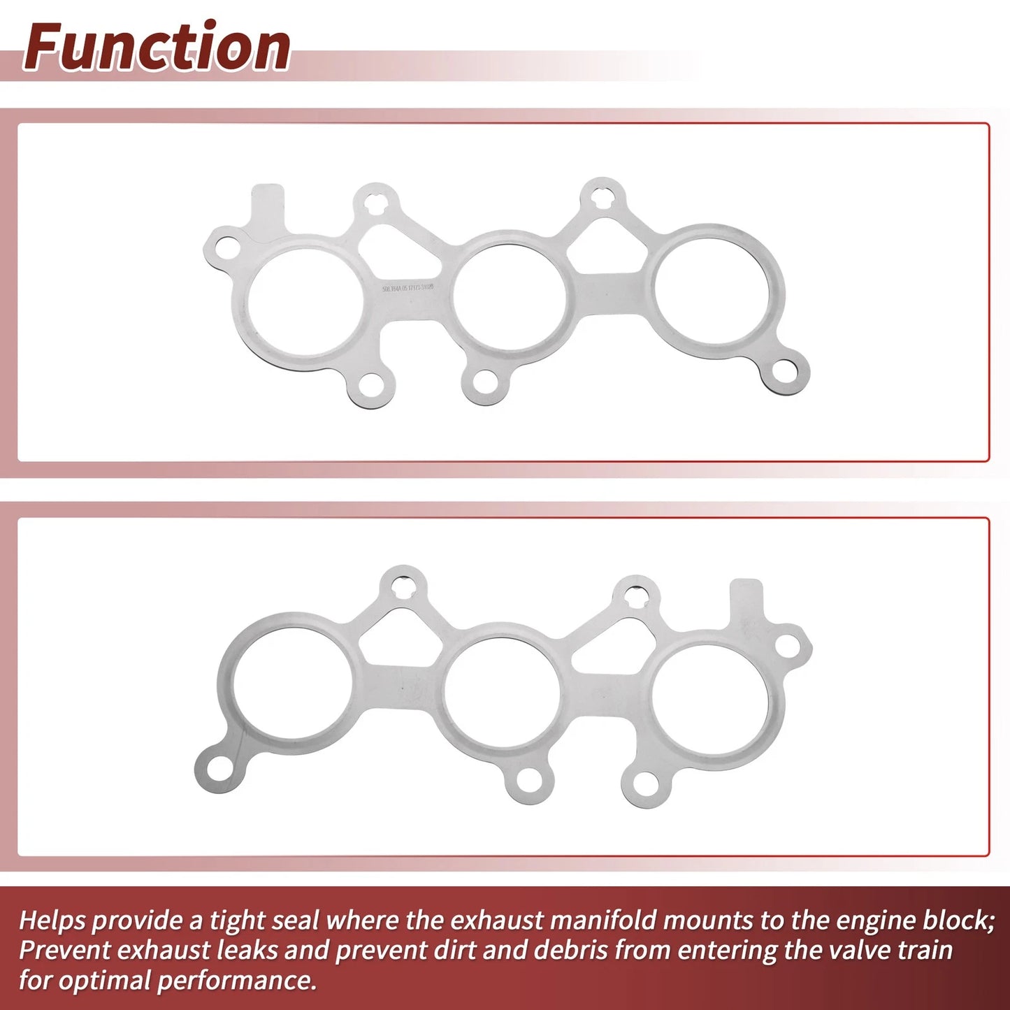 Exhaust Manifold Header Gasket for Toyota Avalon (2005-2018)