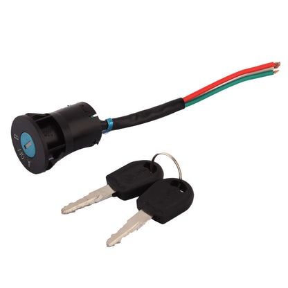 3 Positions 3-Wire Ignition Start Starter Switch Lock for Motorcycle