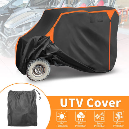 Waterproof UTV Cover / 210D PU / UTV Cover for Kawasaki Teryx4