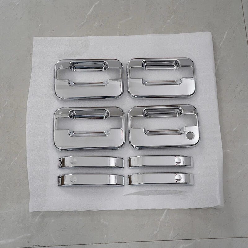 Chrome Door Handle Cover Overlay Trim 2 x for Ford F-150 (2004-2014)