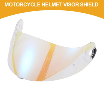 Visor Shield Resin for X-803 Motorcycle Helmet Clear Blue 1pc