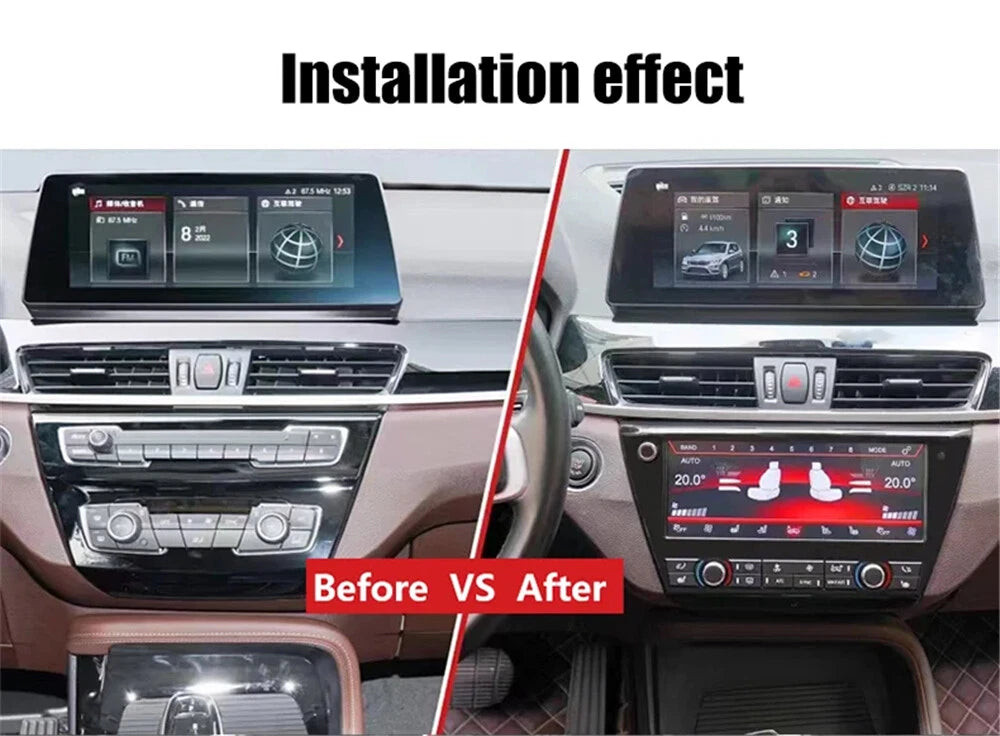10.25" Touch Screen A/C Control Panel for BMW X1 (2016-2022)