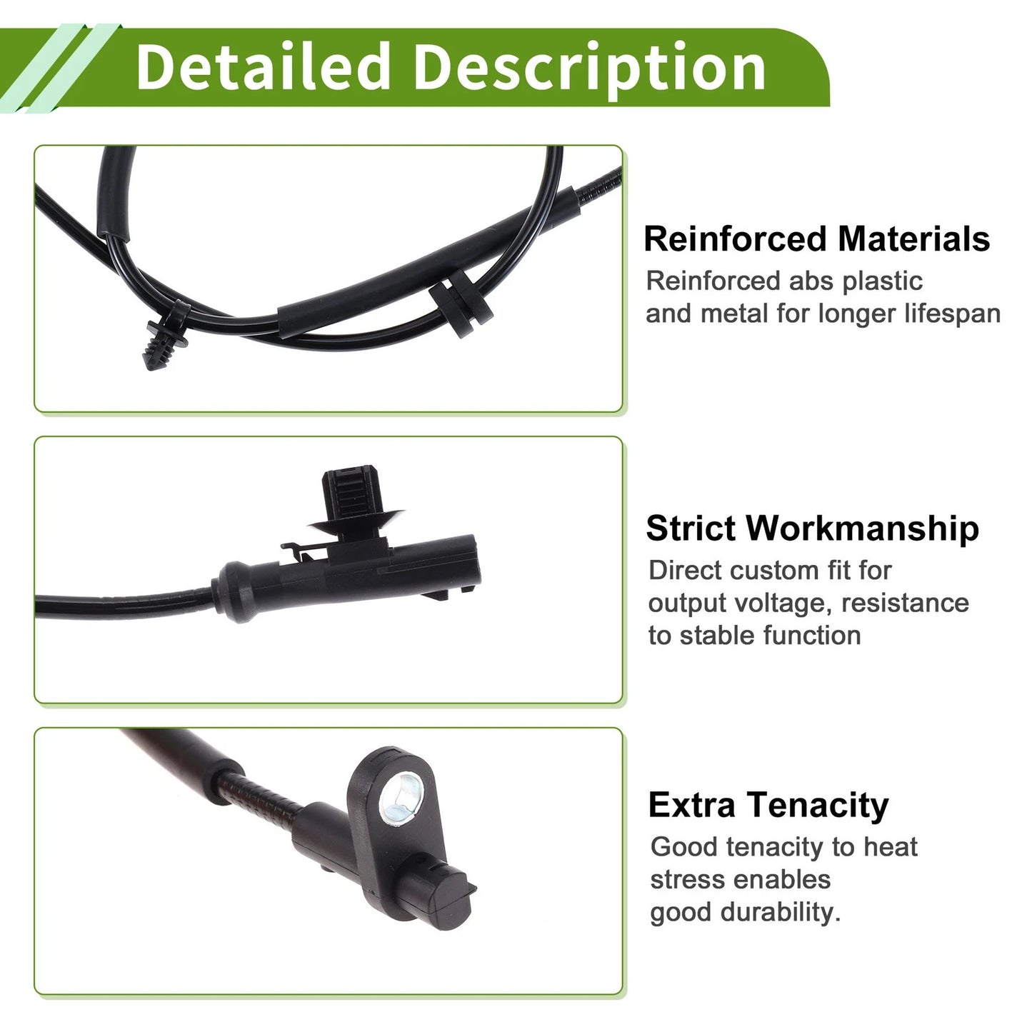 ABS Wheel Speed Sensor for Ford EcoSport 2004-2012 Rear