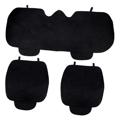 Universal Black Non-Slip Car Seat Cover Protector Cushion Pad