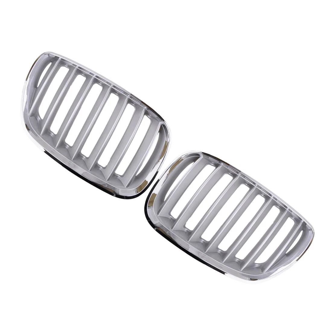 Chrome Front Bumper Grille for BMW X5 E53 (2004-2006)