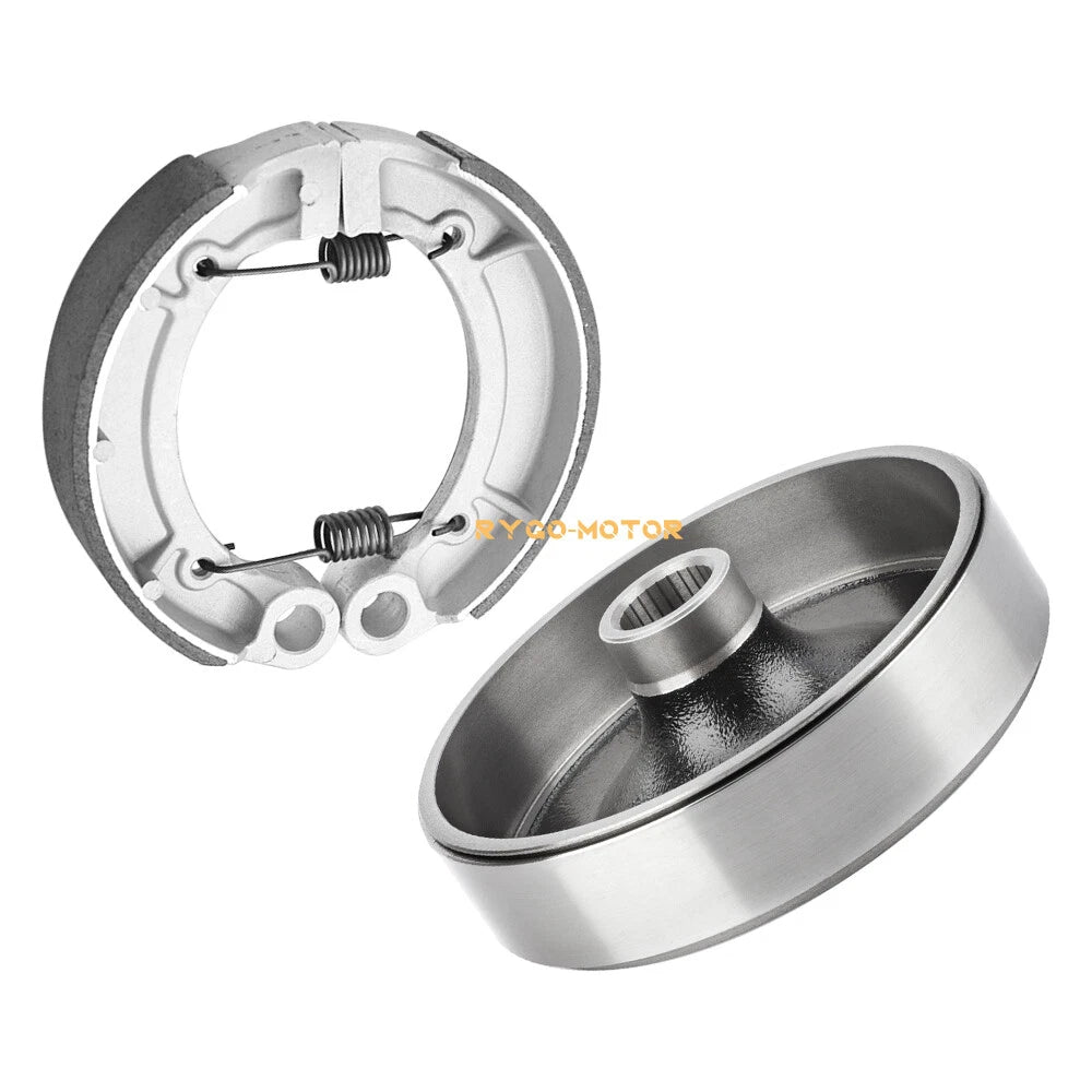 Rear Brake Drum Hub & Shoe for Yamaha Bruin 250 350 (2004–2006)