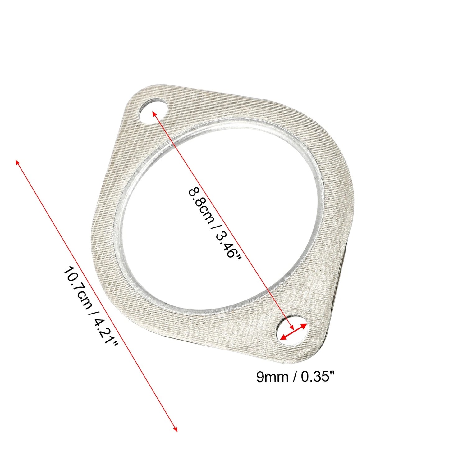 Exhaust Pipe Flange Gasket Seal for BMW E60 E71 E82 E88 E90 (2007-2013) - 2 x