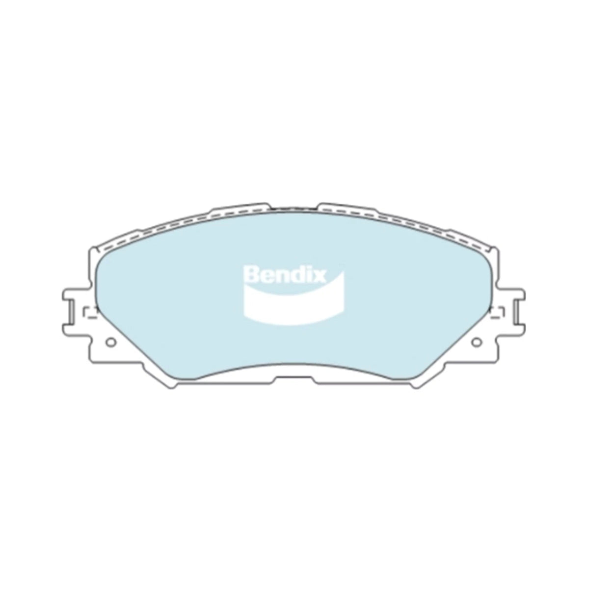 GCT Front Disc Brake Pad Set for Toyota Rukus AZE151R (2010–2016)