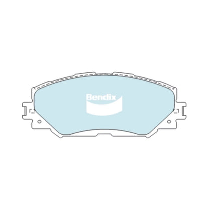 GCT Front Disc Brake Pad Set for Toyota Rukus AZE151R (2010–2016)