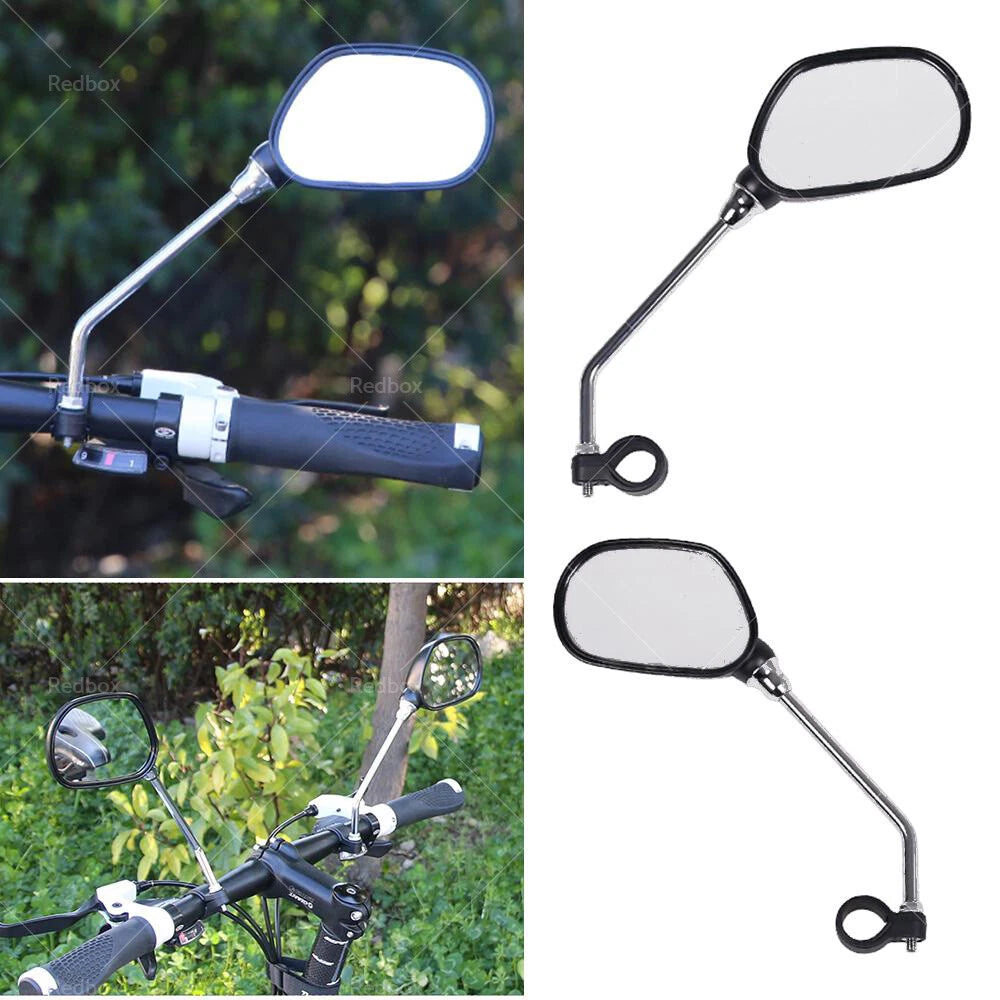Bicycle Rear View Mirrors 360° Flexible for Handlebar -  Mirrors