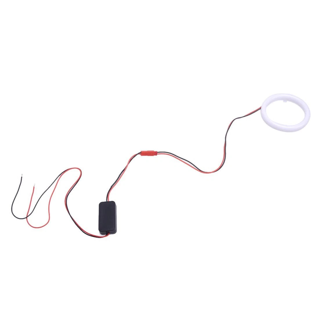 70mm DRL COB LED Angel Eyes Halo Ring Headlight Lights for Car