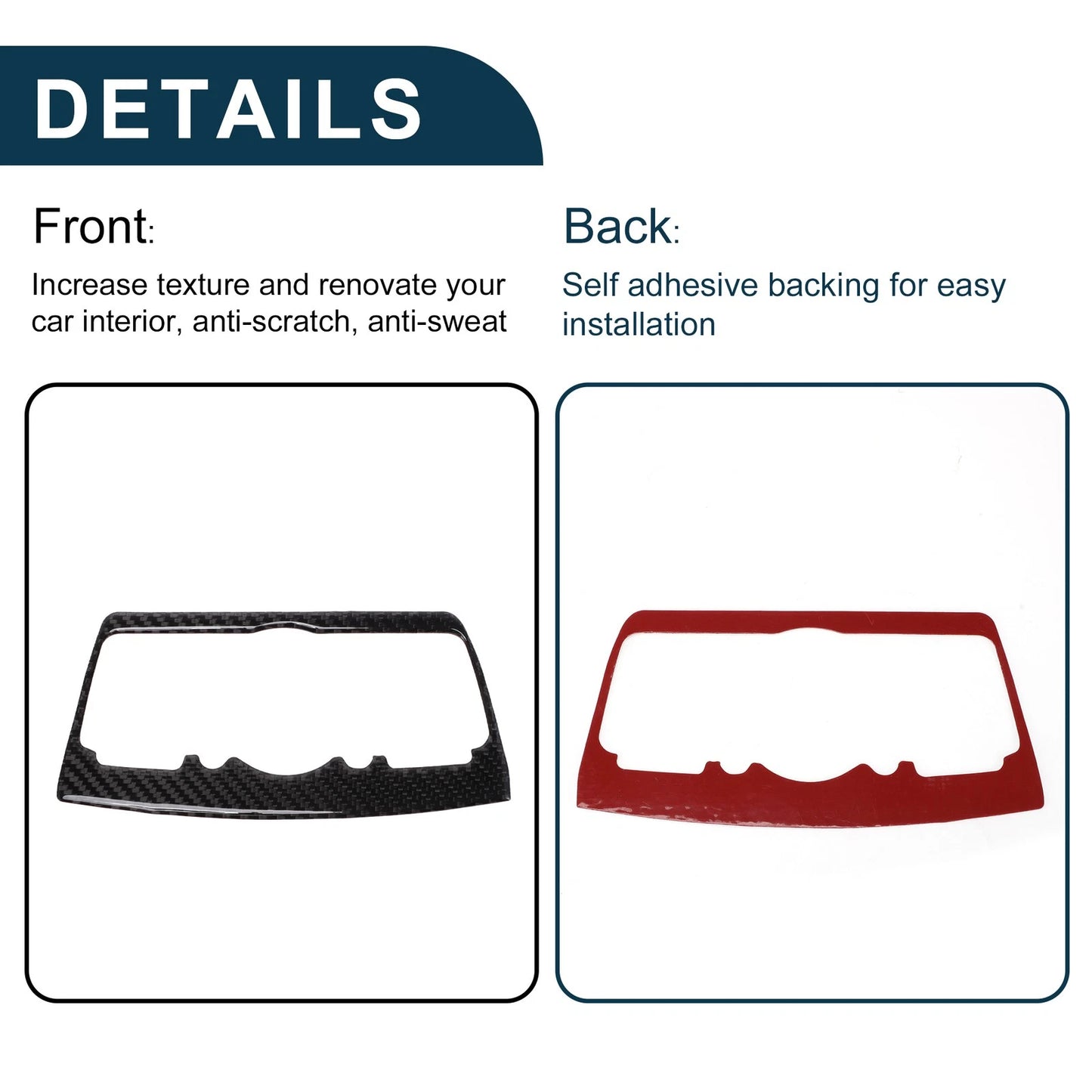 2x Navigation Button Frame Cover for Infiniti G37 (2008-2013)(2007-2008)