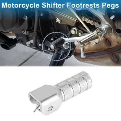 Cylinder Square 1pc Shifter Footrests Pegs for Suzuki RMZ