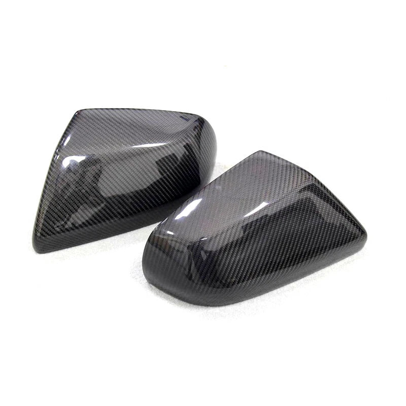 Real Carbon Fiber Replace Side Mirror Shell Cover for Cadillac ATS Sedan 2013-18