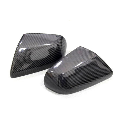 Real Carbon Fiber Replace Side Mirror Shell Cover for Cadillac ATS Sedan 2013-18