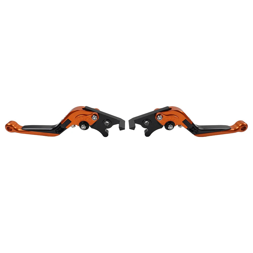 Orange Extendable Brake Clutch Levers for Suzuki GSXR600 GSXR750 GSXR1000 (06-10)