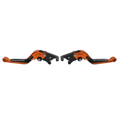 Orange Extendable Brake Clutch Levers for Suzuki GSXR600 GSXR750 GSXR1000 (06-10)