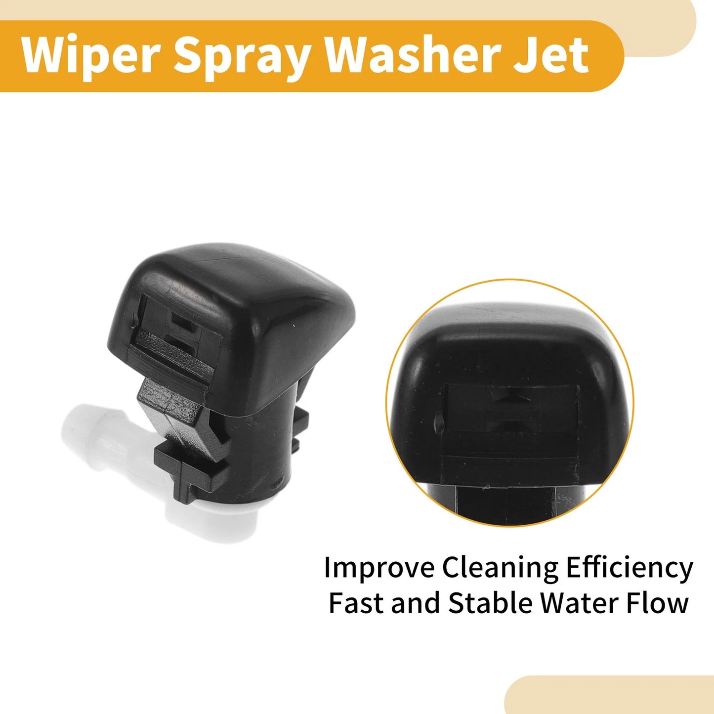 Washer Nozzle Kit with Gaskets for Dodge Dart (2012 - 2016)