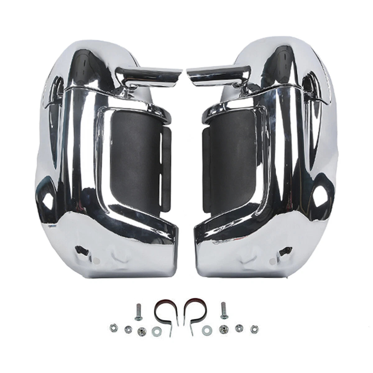 Lower Vented Chrome Fairings for Harley Touring (1983 - 2013)