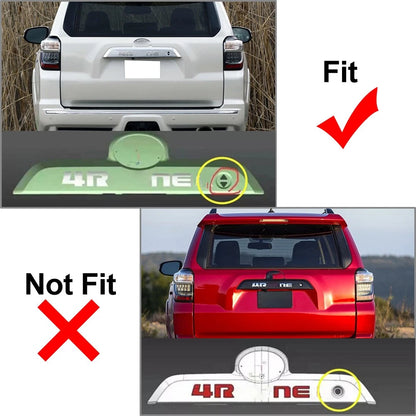 Black LED Trunk Tail Lights 3rd Brake Stop Lamp for Toyota 4Runner (2013-2022)
