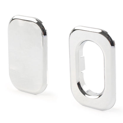 Antenna Hole Accent Filler Cover for Harley Road Street Glide FLHR FLHX Chrome